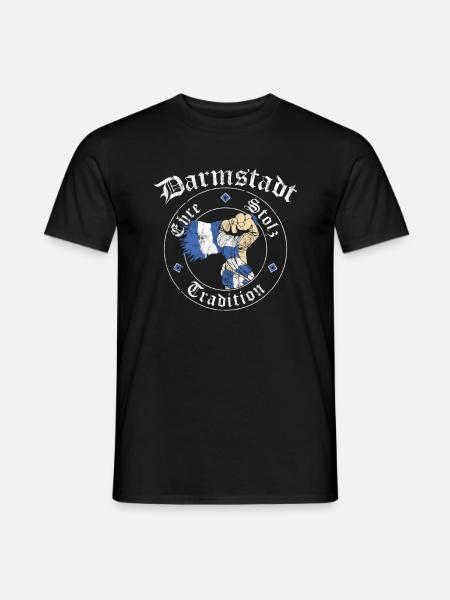 Darmstadt Ehre Stolz Tradition No II - Männer T-Shirt - Schwarz