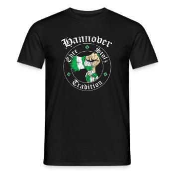 Hannover Ehre Stolz Tradition No II - Männer T-Shirt - Schwarz - Vorne - AI Model Male 178 light (178cm)