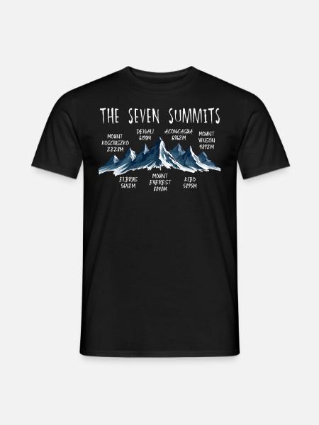 Seven Summits Kosciuszko - Men's T-Shirt - black