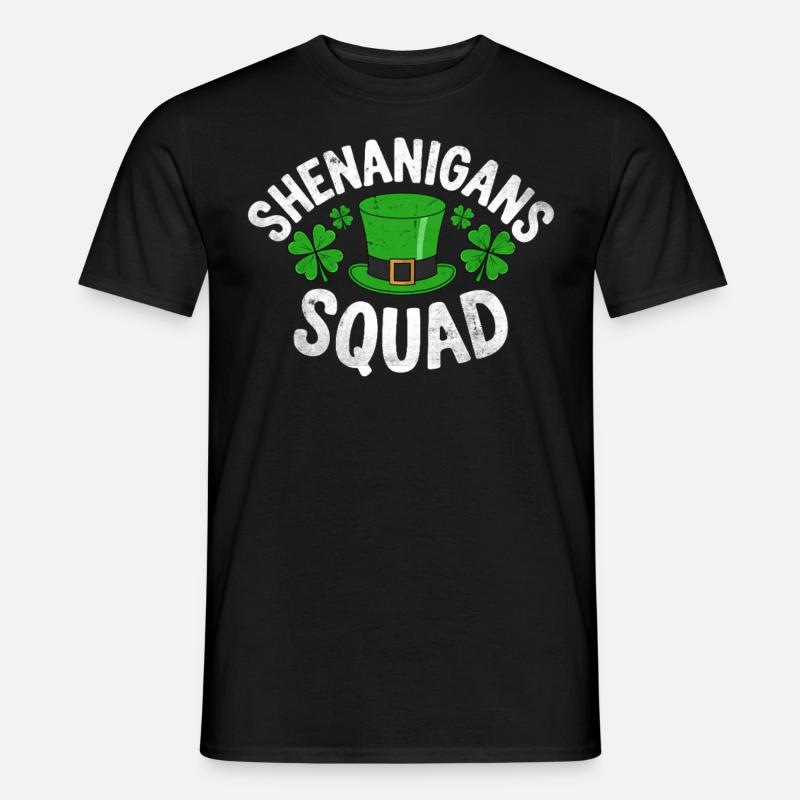Shenanigans Squad - Männer T-Shirt - Schwarz
