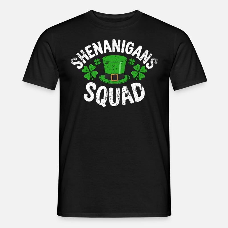 Shenanigans Squad - Männer T-Shirt - Schwarz