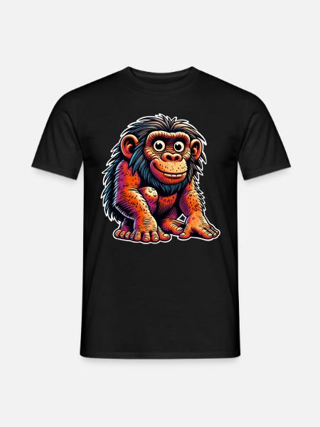 Neanderthal - Men's T-Shirt - black