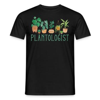 Plant Lover Gardening Plantologist - Männer T-Shirt - Schwarz - Vorne - AI Model Male 178 light (178cm)