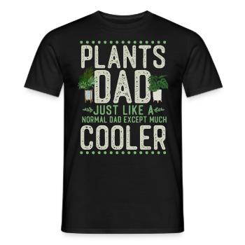 Plant Lover Gardening Dad Plants - Männer T-Shirt - Schwarz - Vorne - AI Model Male 178 light (178cm)