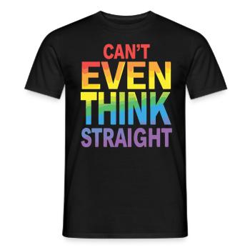 Pride LGBTQ Pride Regenbogen Pride Gay Pride Lgbtq - Männer T-Shirt - Schwarz - Vorne - AI Model Male 178 light (178cm)