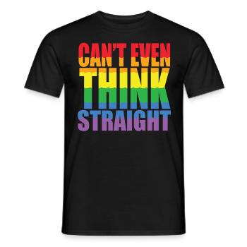 Fierté LGBTQ Fierté arc-en-ciel Fierté gaie Lgbtq - T-shirt homme - noir - Devant - AI Model Male 178 light (178cm)