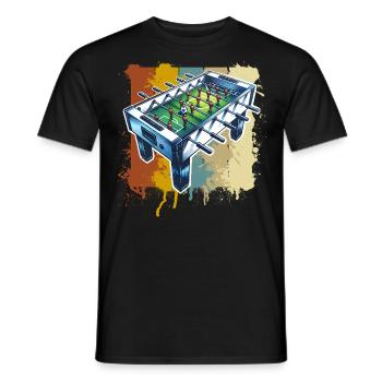 Baby-foot baby-foot - T-shirt homme - noir - Devant - AI Model Male 178 light (178cm)