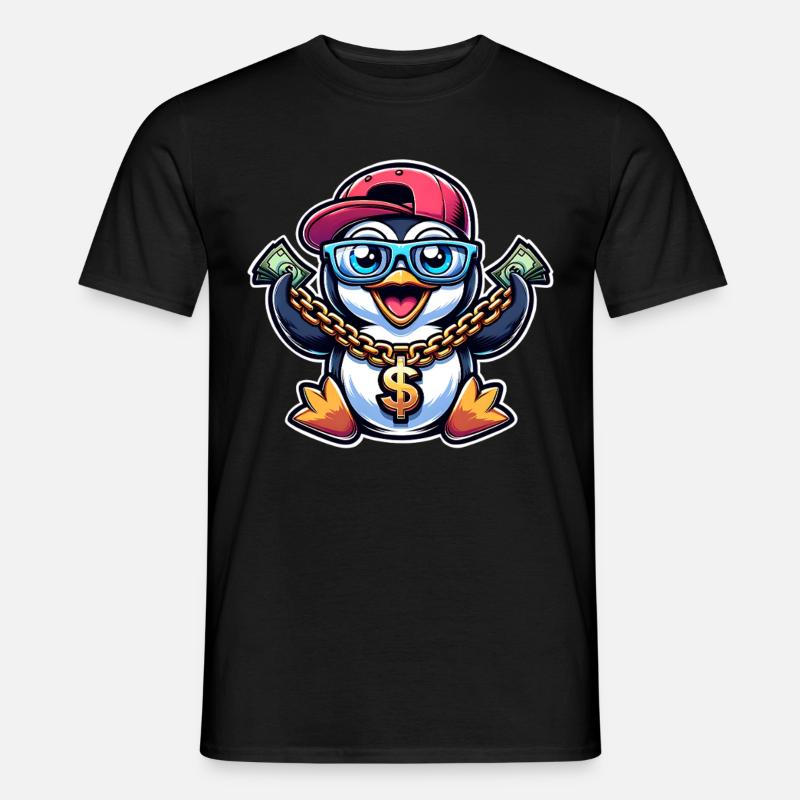 Penguin - Men's T-Shirt - black