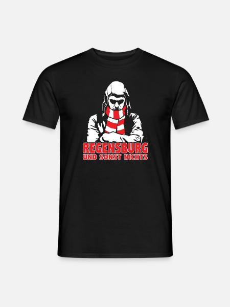 Regensburg und sonst nichts - Männer T-Shirt - Schwarz