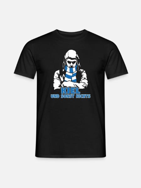 Kiel und sonst nichts - Männer T-Shirt - Schwarz