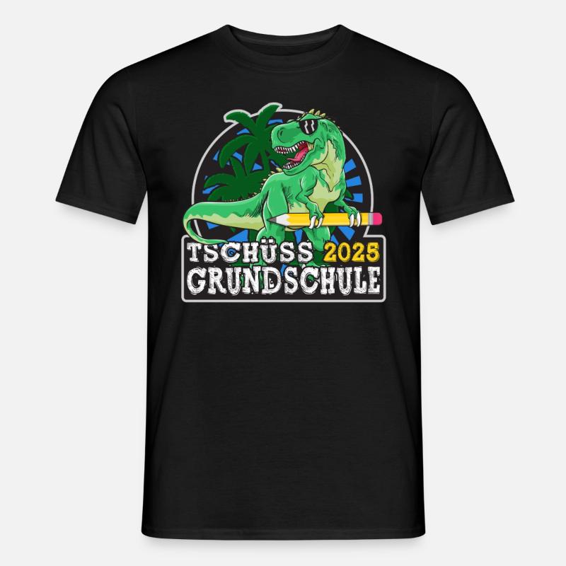 Grundschule Abschluss 2025 Grundschulabschluss - Männer T-Shirt - Schwarz