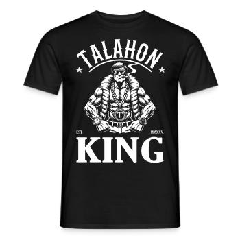 Talahon King - Boxe de l’ombre à la perfection - T-shirt homme - noir - Devant - AI Model Male 178 light (178cm)