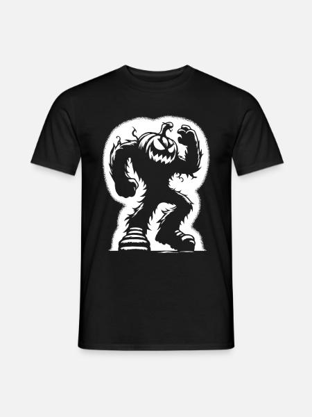 Halloween – Monster Pumpkin Alert! - Men's T-Shirt - black