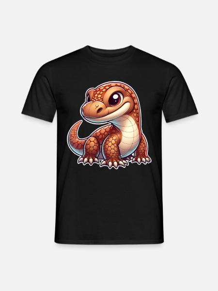 Komodo Dragon - Men's T-Shirt - black