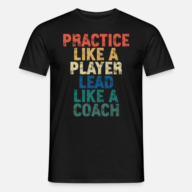 Trainer Geschenke Coach Geschenkidee - Männer T-Shirt - Schwarz
