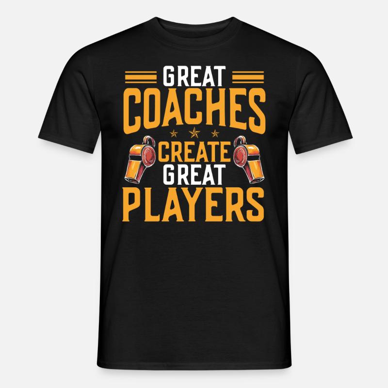 Trainer Geschenke Coach Geschenkidee - Männer T-Shirt - Schwarz