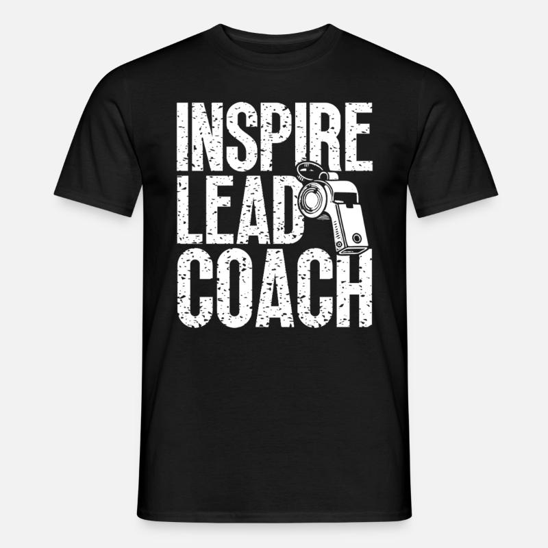 Trainer Geschenke Coach Geschenkidee - Männer T-Shirt - Schwarz