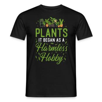 Plant Lover Gardening Plants It - Männer T-Shirt - Schwarz - Vorne - AI Model Male 178 light (178cm)