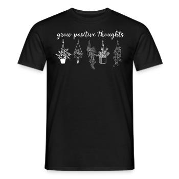 Plant Lover Gardening Grow - Männer T-Shirt - Schwarz - Vorne - AI Model Male 178 light (178cm)