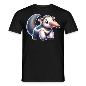 Anteater - Men's T-Shirt - black - Front - AI Model Male 178 light (178cm)