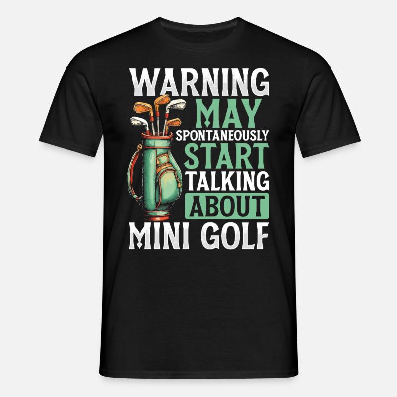 Golf Golf Golfer Golf Course - Men's T-Shirt - black