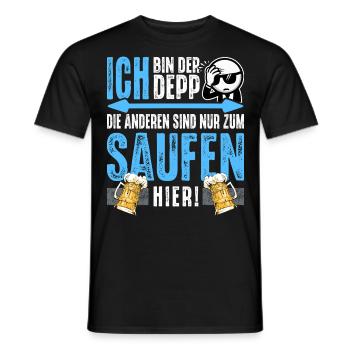 Bräutigam T-Shirt Junggesellenabschied Männer JGA - Männer T-Shirt - Schwarz - Vorne - AI Model Male 178 light (178cm)