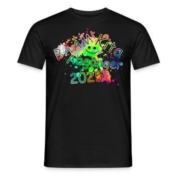 Kita Abgänger 2025 - Männer T-Shirt - Schwarz - Vorne - AI Model Male 178 light (178cm)