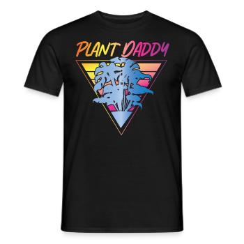 Plant Lover Gardening Dad Monstera - Männer T-Shirt - Schwarz - Vorne - AI Model Male 178 light (178cm)