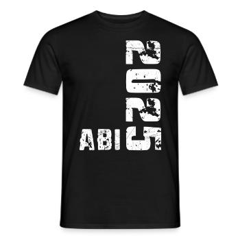 ABI 2025 Abitur Abschluss Lustiges Abiturienten - Männer T-Shirt - Schwarz - Vorne - AI Model Male 178 light (178cm)