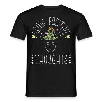 Plant Lover Gardening Grow - Männer T-Shirt - Schwarz - Vorne - AI Model Male 178 light (178cm)