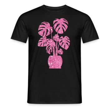 Plant Lover Gardening Diamond - Männer T-Shirt - Schwarz - Vorne - AI Model Male 178 light (178cm)