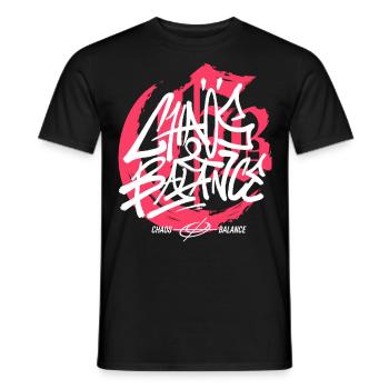 Streetwear Urban Graffiti - Men's T-Shirt - black - Front - AI Model Male 178 light (178cm)
