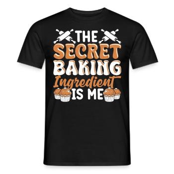 Boulangerie Boulangerie Boulangerie - T-shirt homme - noir - Devant - AI Model Male 178 light (178cm)
