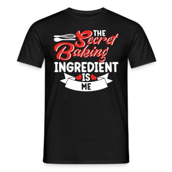 Boulangerie Boulangerie Boulangerie - T-shirt homme - noir - Devant - AI Model Male 178 light (178cm)