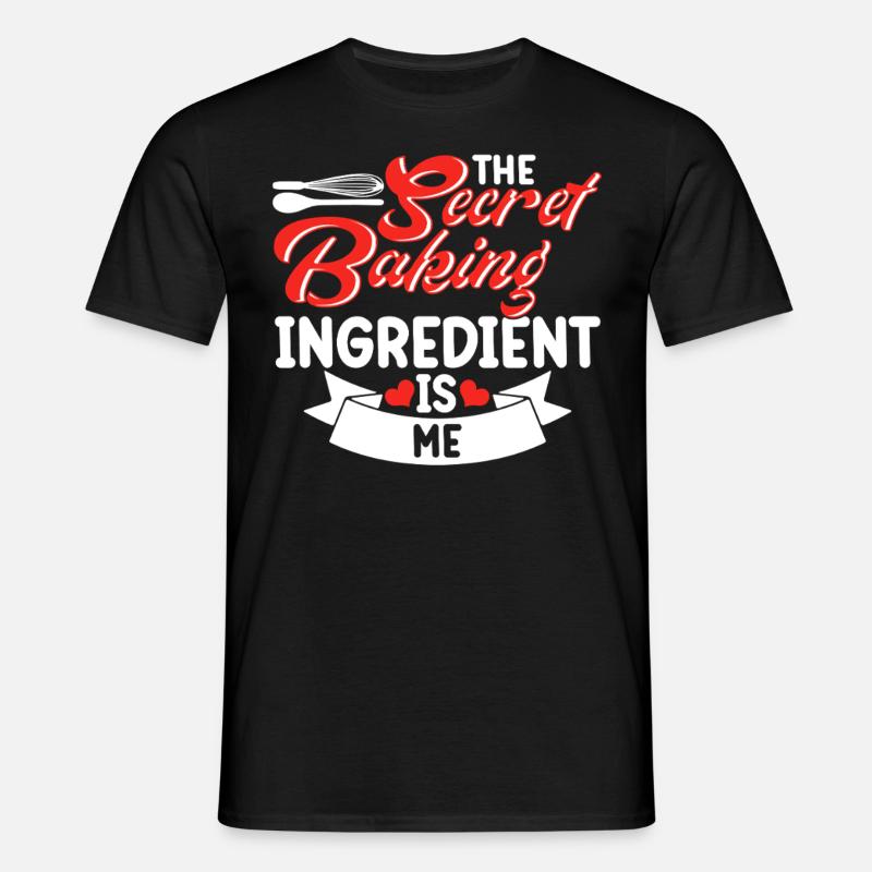Baking Baker Bakery - Men's T-Shirt - black