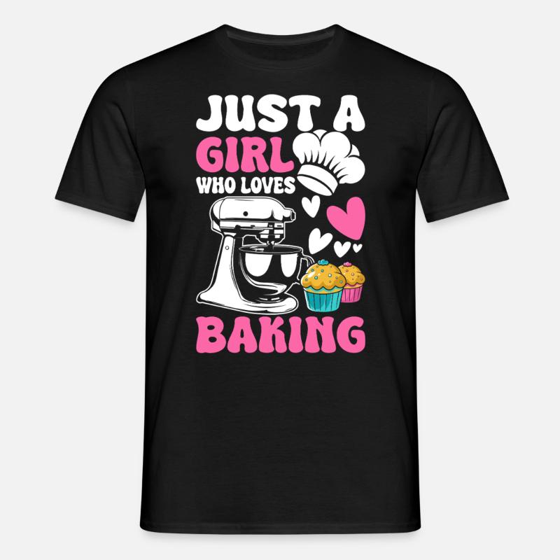 Baking Baker Bakery - Men's T-Shirt - black