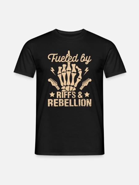 Rock and roll - T-shirt homme - noir