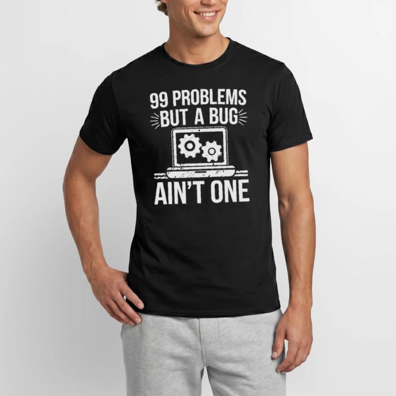 Support Administrateur Nerd Computer Tech T-shirt homme