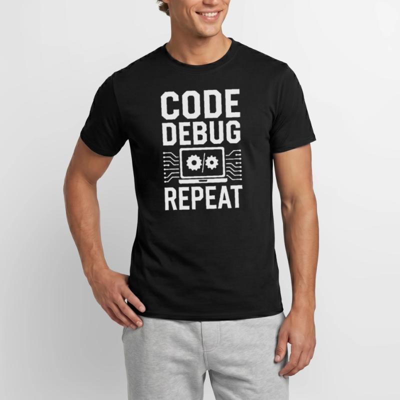 Support Administrateur Nerd Computer Tech T-shirt homme