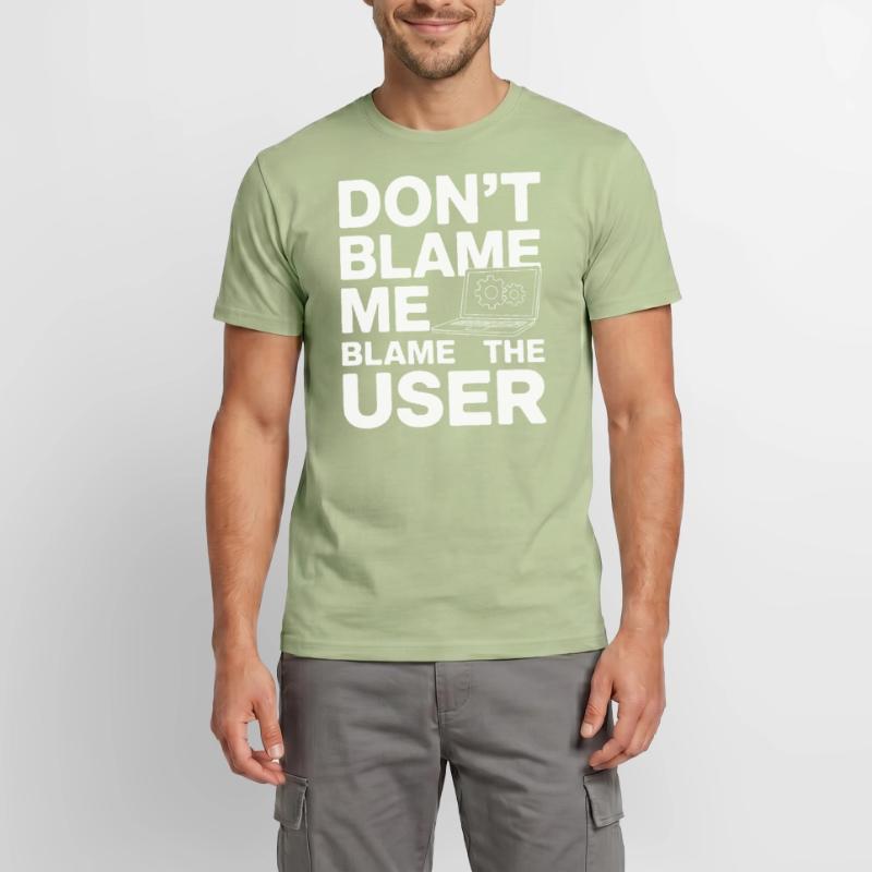Support Administrateur Nerd Computer Tech T-shirt homme