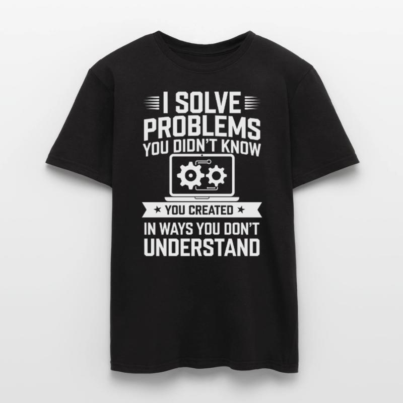 Administrator Support Nerd Computer Tech Men’s T-shirt