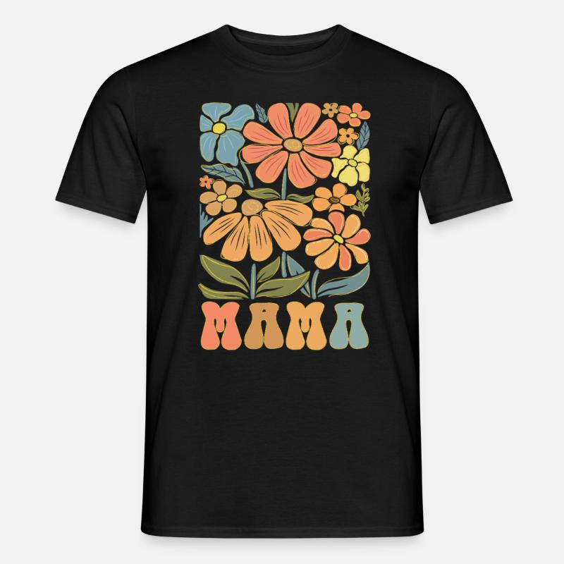 Mama - Männer T-Shirt - Schwarz