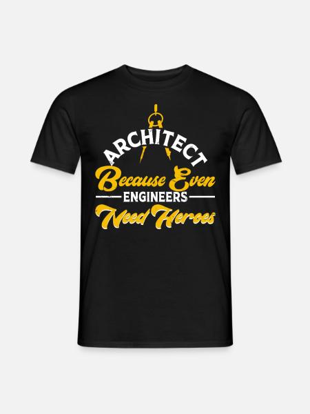 Architect - Men's T-Shirt - black