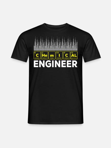 Chemical Engineer - Men's T-Shirt - black