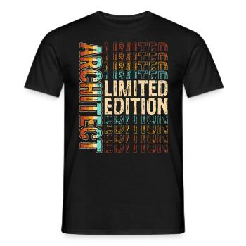 Architect - Men's T-Shirt - black - Front - AI Model Male 178 light (178cm)