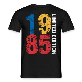 Legend 1985 40th Birthday Gifts for Men Women 40 Y - T-shirt homme - noir - Devant - AI Model Male 178 light (178cm)