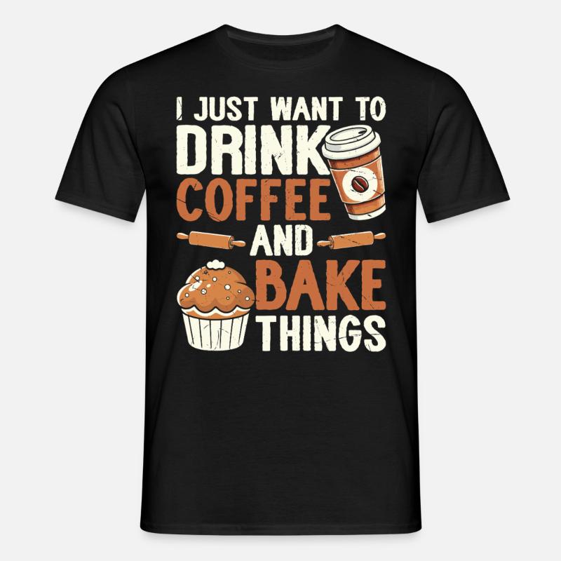 Baking Baker Bakery - Men's T-Shirt - black
