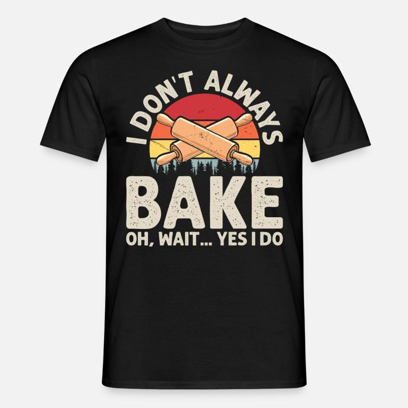 Baking Baker Bakery - Men's T-Shirt - black