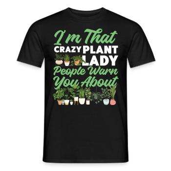 Plant Lover Gardening I'm That - Männer T-Shirt - Schwarz - Vorne - AI Model Male 178 light (178cm)