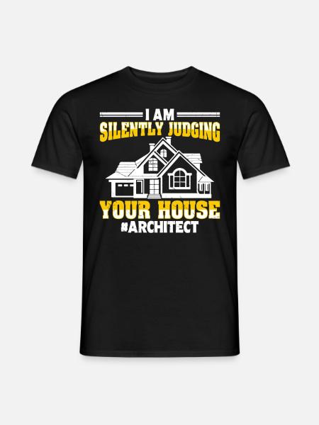 Architecte - T-shirt homme - noir